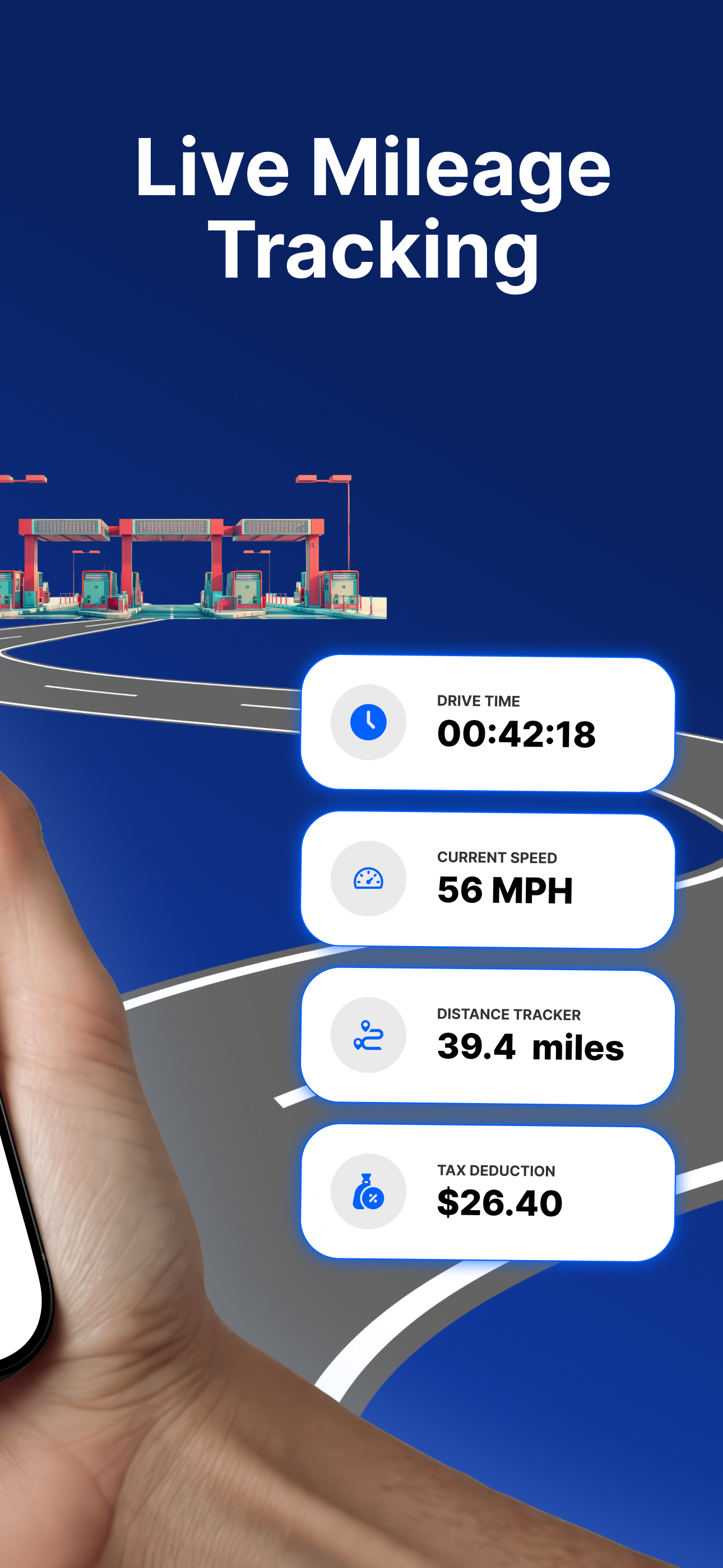 Mileage Logger Tracker App screenshot 2