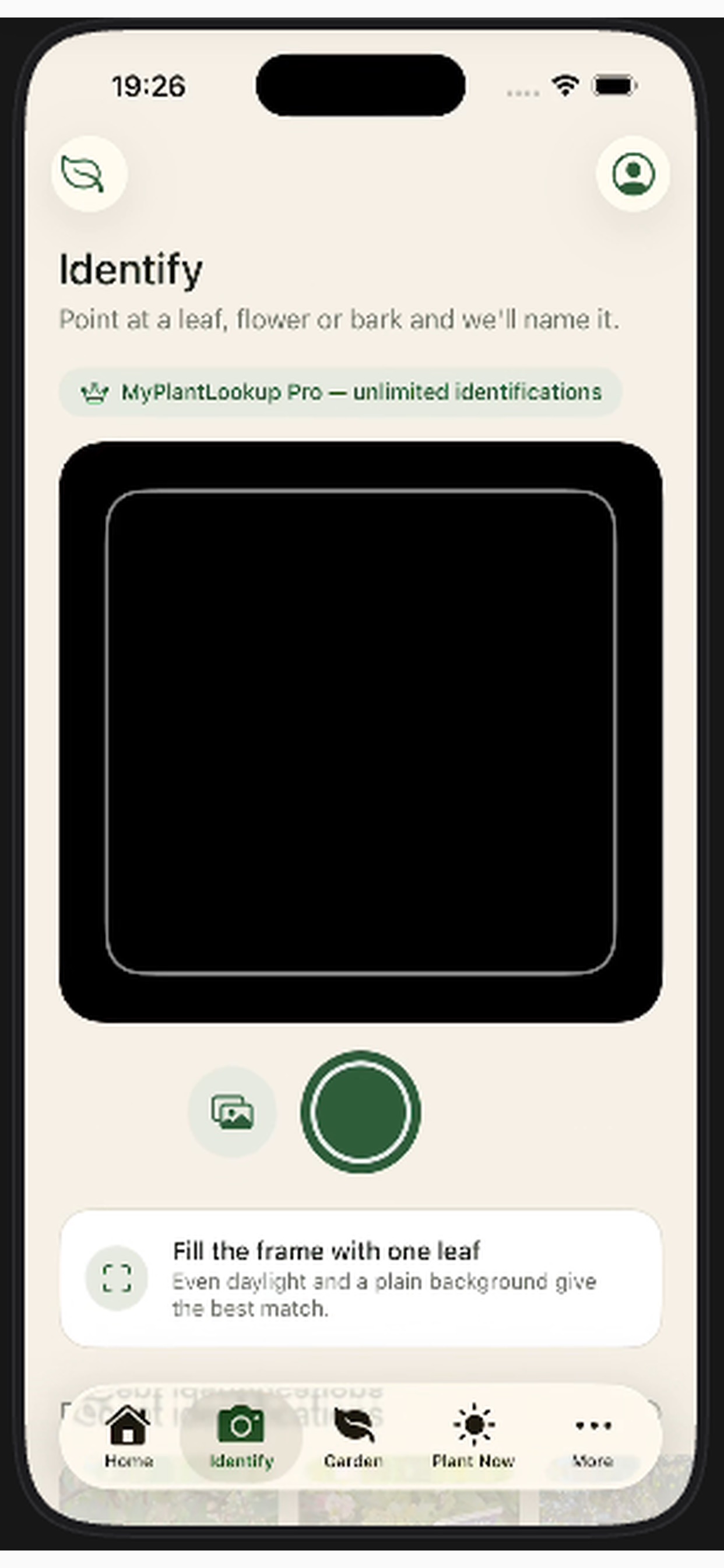 Screenshot 1 of MyPlantLookup