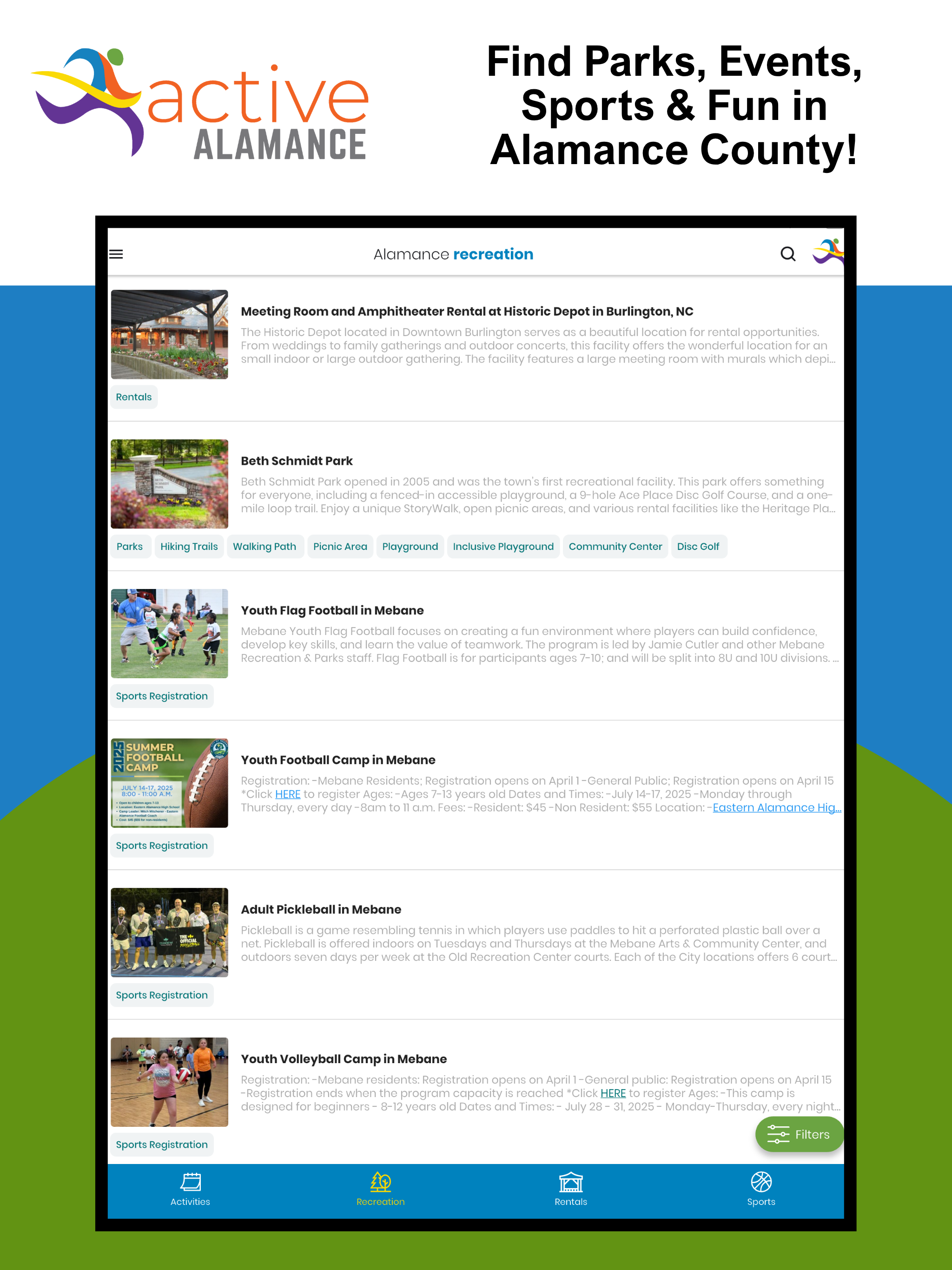 Active Alamance screenshot 9