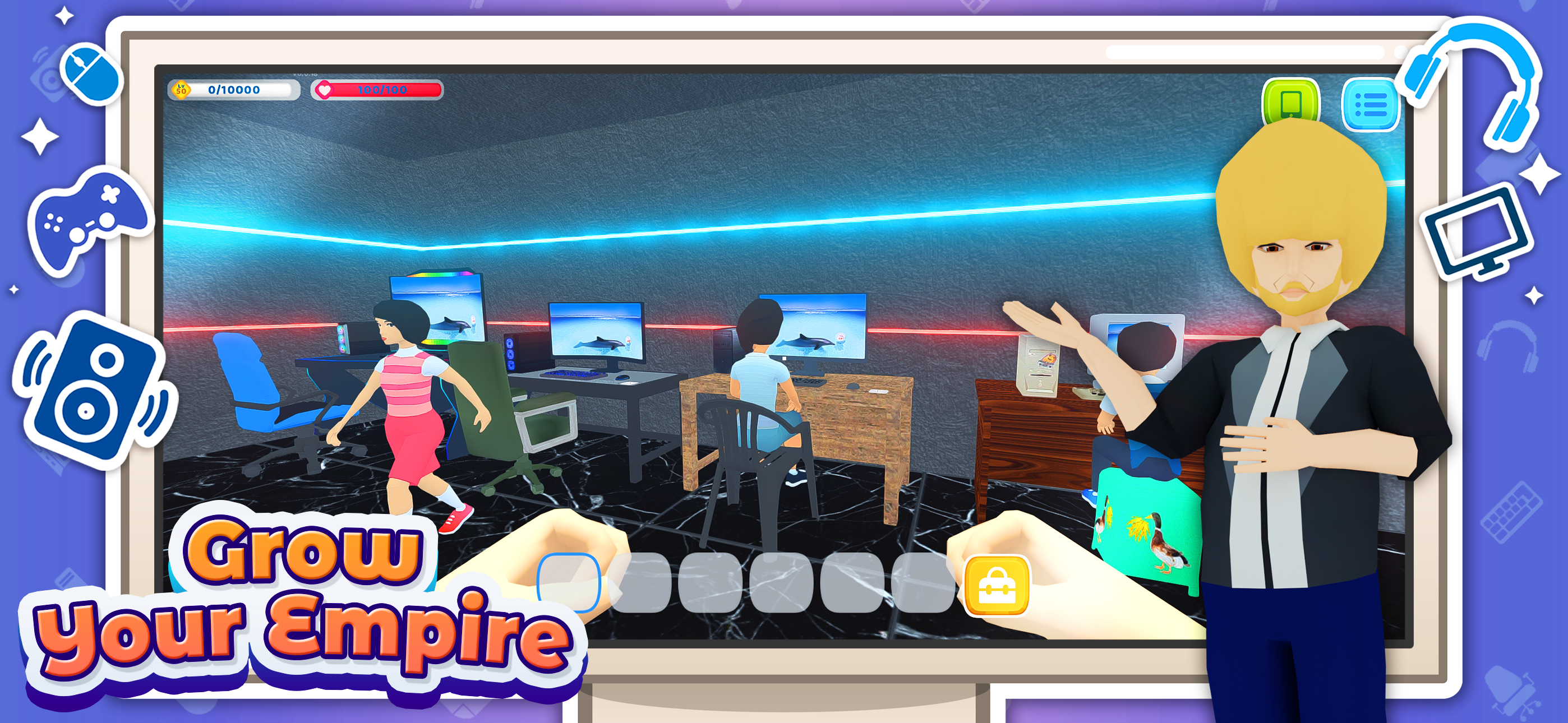 Gaming Cafe Life
