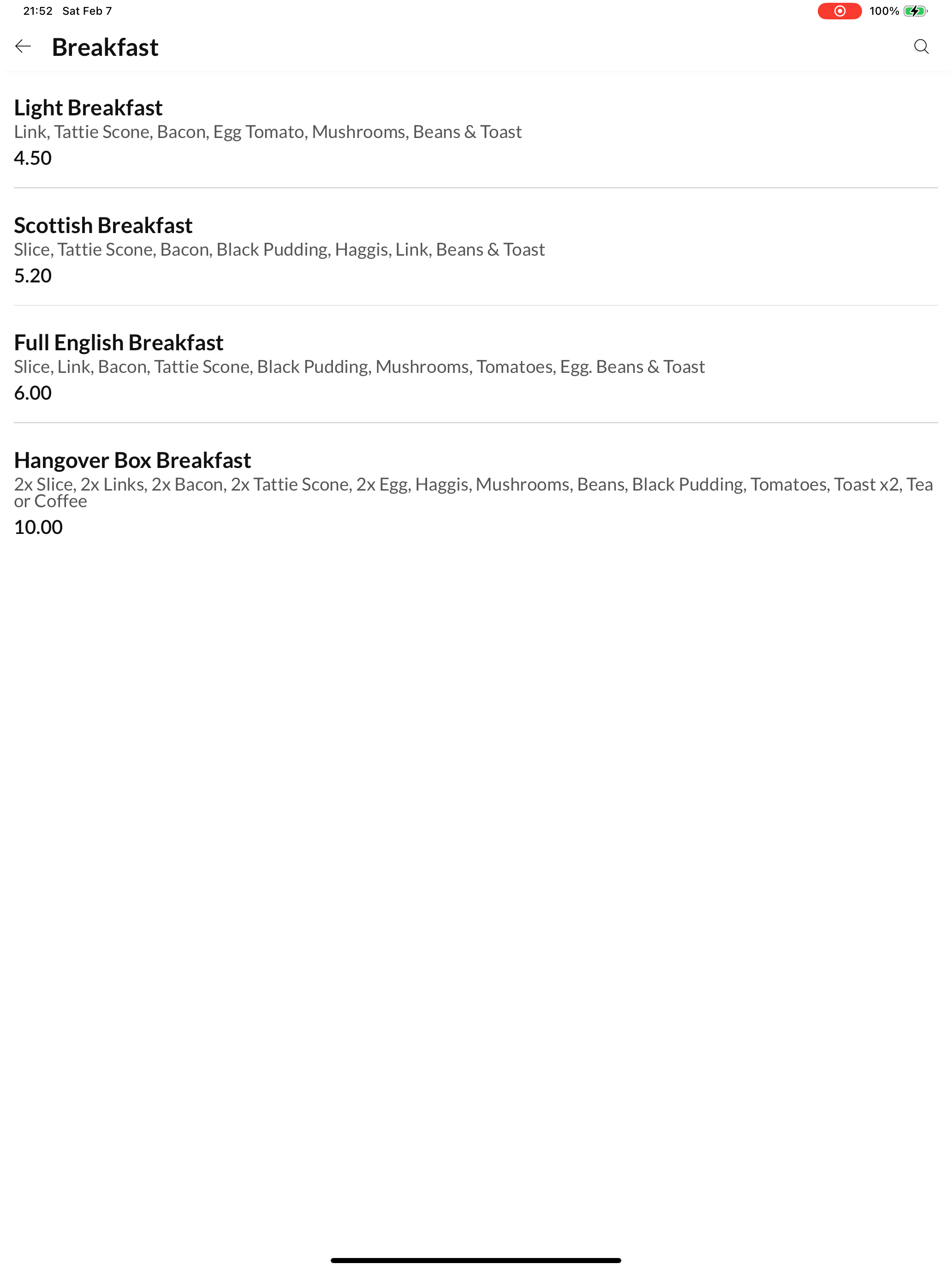 Harbourside Takeaway