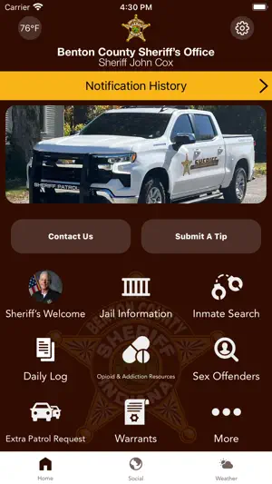 Benton County Sheriff IN screenshot 1
