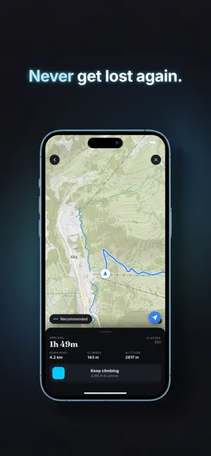 Conquer: Peak Bagging & Hiking screenshot 2