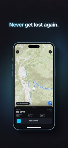 Conquer: Peak Bagging & Hiking iPhone screenshot