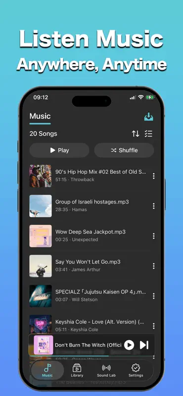 Evo Music - Offline Player MP3 screenshot 2 of 4