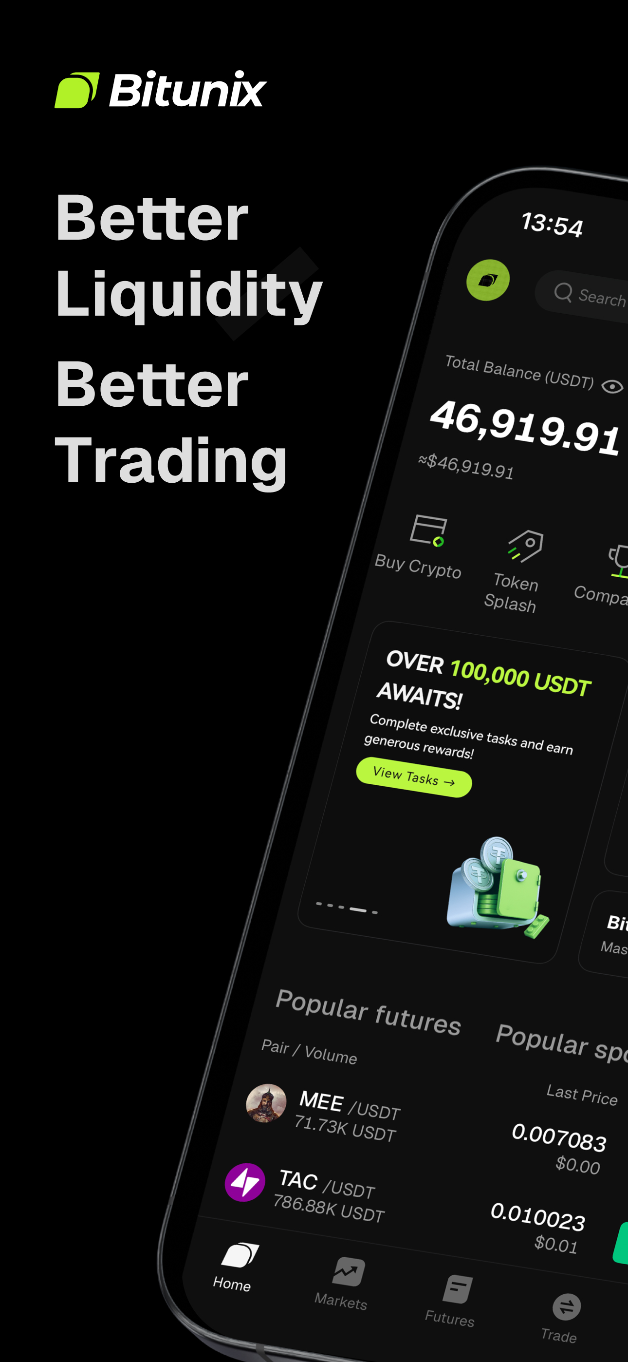 Bitunix: Crypto & BTC Trading on Decrypt IPA Store