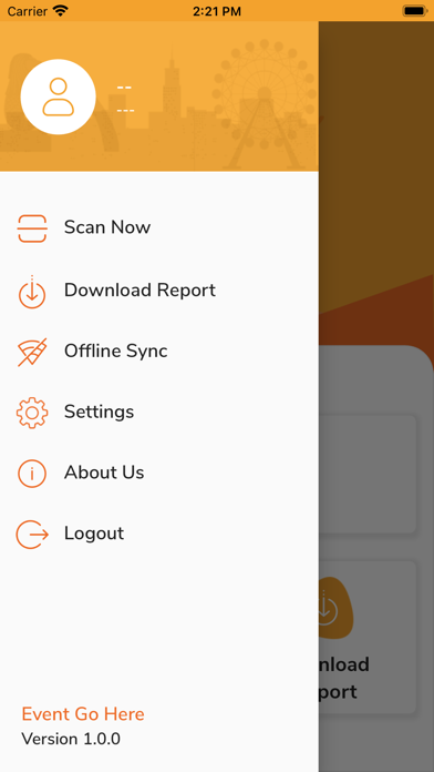 Event Go Here Mobile App Screenshot