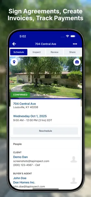 Tap Inspect - Home Inspections screenshot 2