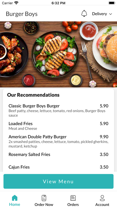 Burger Boys. Screenshot