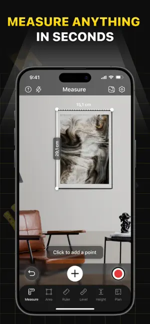 Measure Tape: Distance Tool. screenshot 2