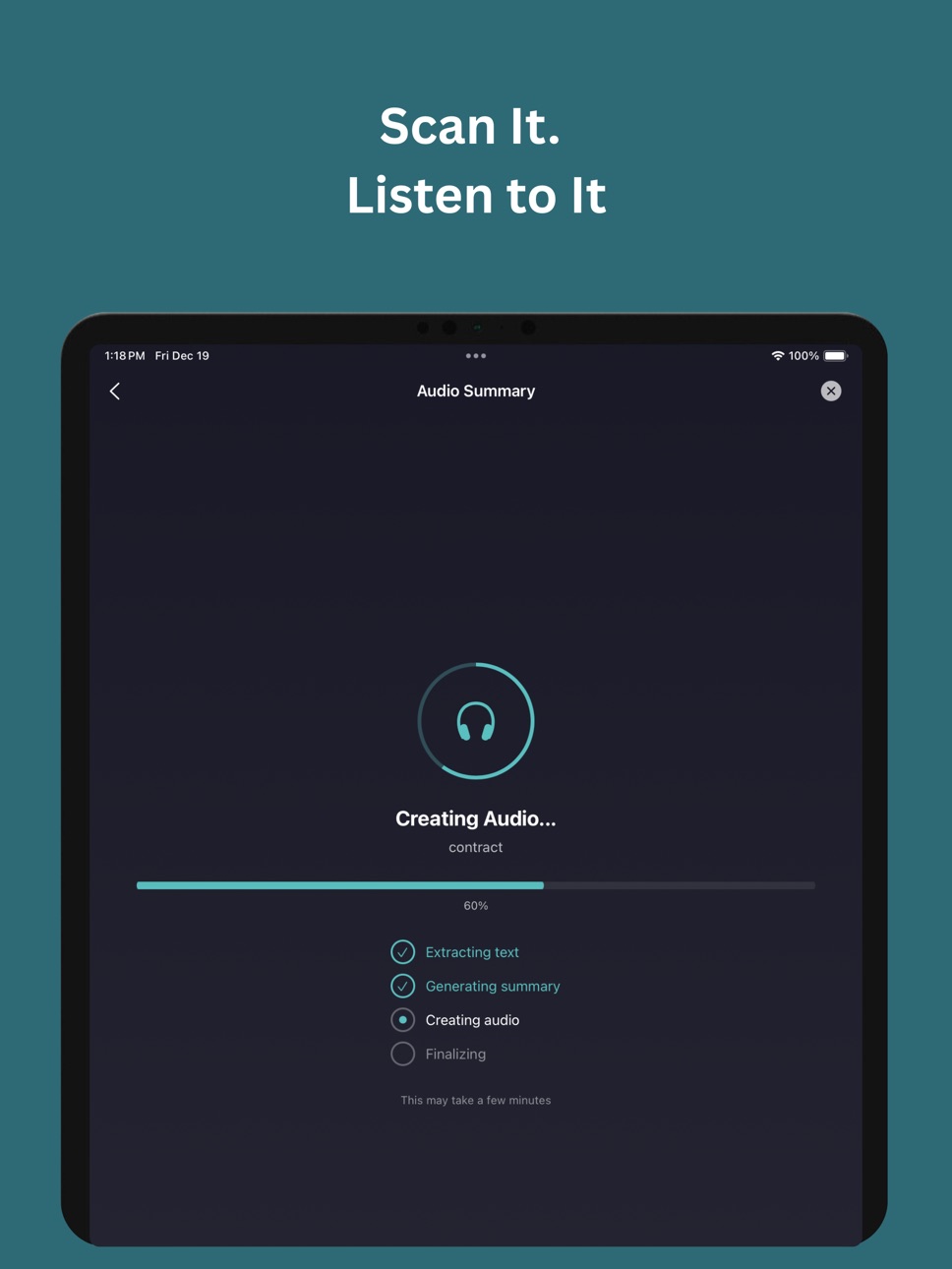 iPad screenshot