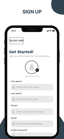 College Cards App Screenshot 4 of 8