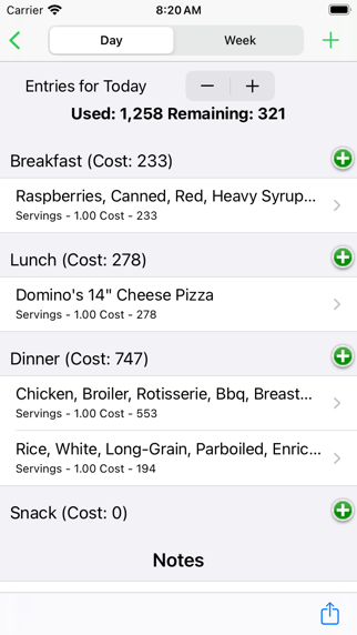 Screenshot #2 pour Daily Tracker for Weight Loss
