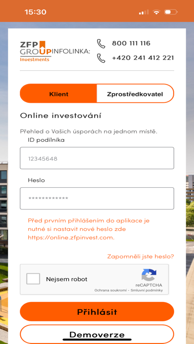 Screenshot #1 pour ZFPI Online