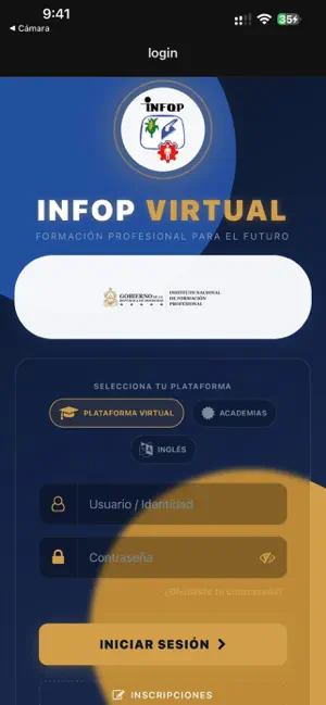 INFOP Virtual screenshot 1