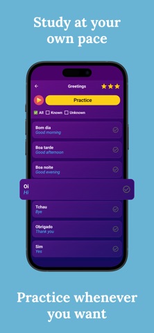 Learn Portuguese (Beginners) Screenshot 3 of 7