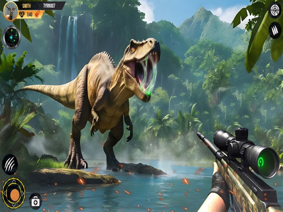 Screenshot #5 pour Wild Dino Hunting Clash games