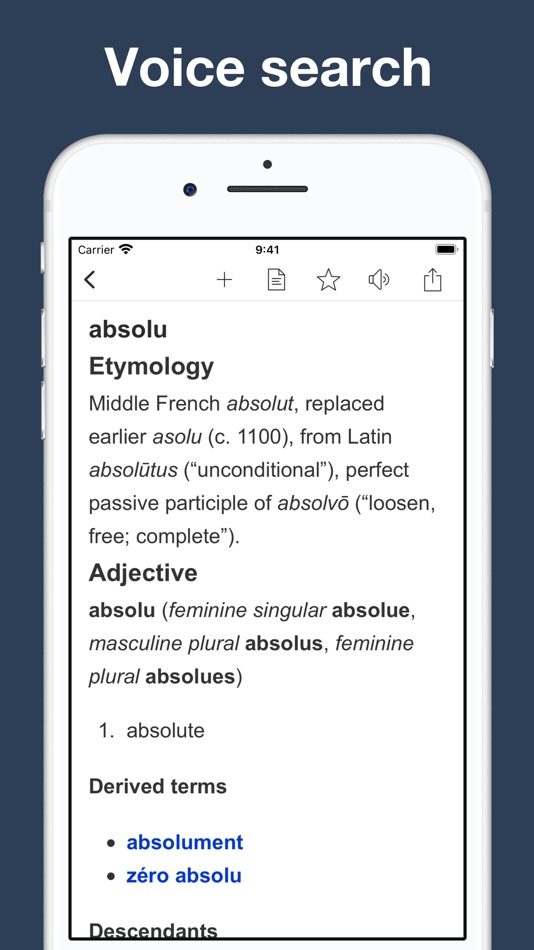 #5. Dictionary of French Language (iOS) 由: Thuy Duong