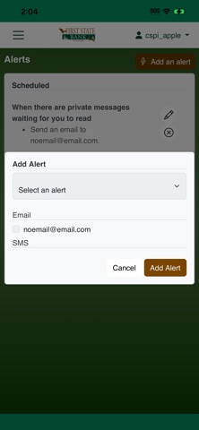 App screenshot