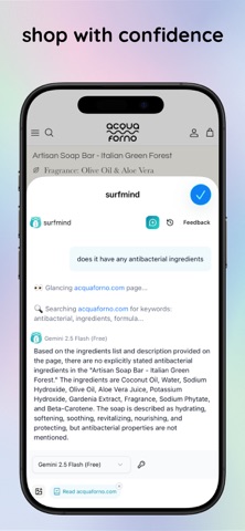 surfmind iPhone screenshot