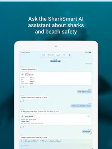 SharkSmart iPad screenshot