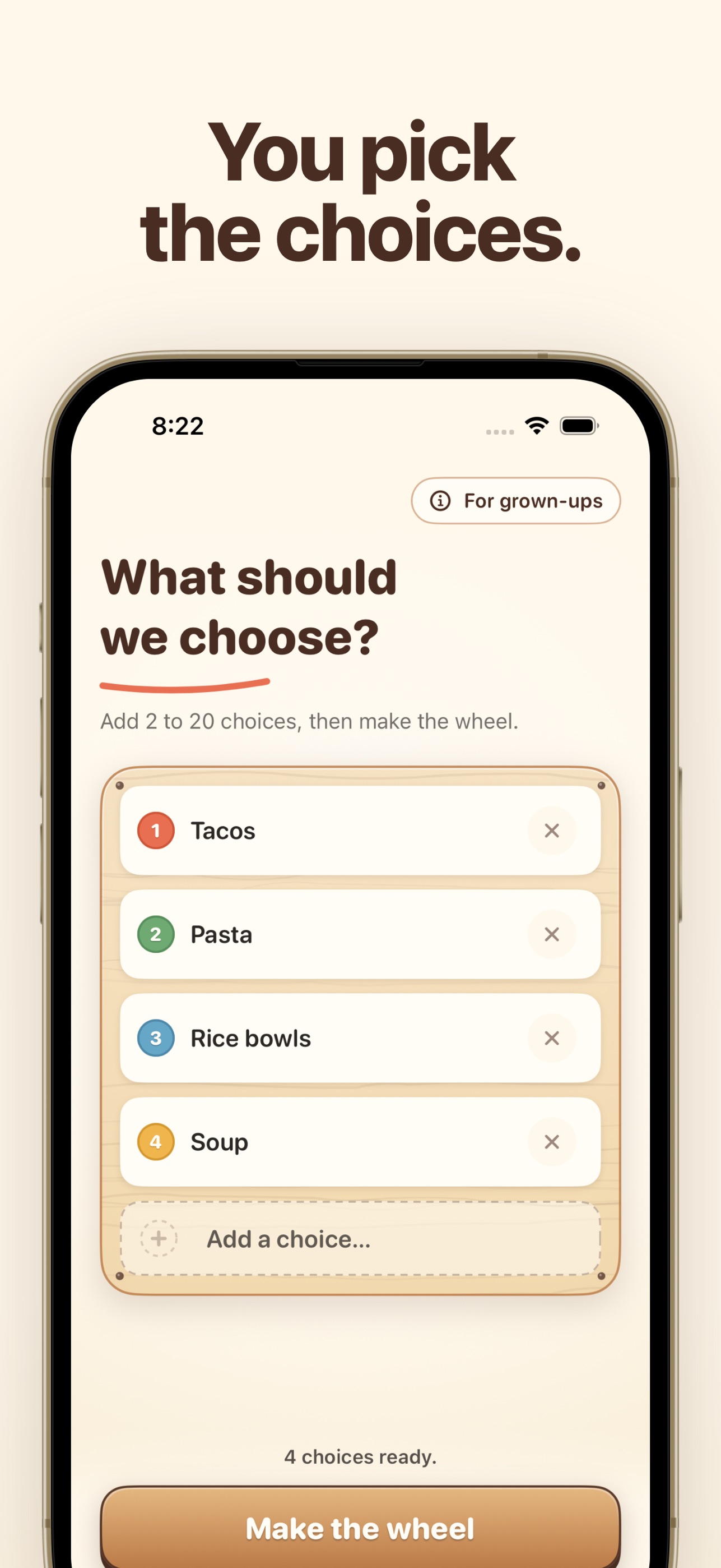 Screenshot 2 of Spin4: Family Choice Wheel