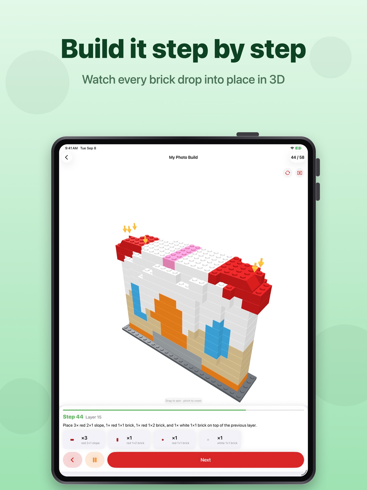 Screenshot 8 of Brick Builder: Photo to Bricks
