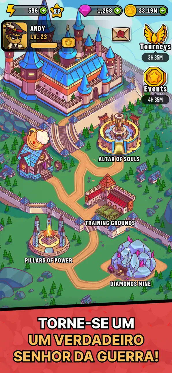 Heroes & Dragons: Tactical RPG Hack screenshot 6 - iOS game interface