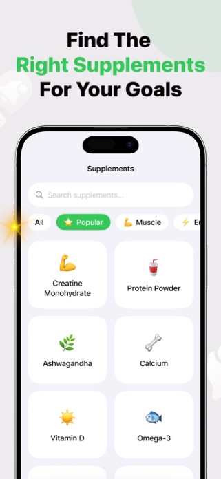 Supplement Tracker: Vitamin Screenshot 2 of 5