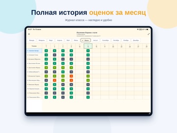 Твой дневник для учеников iPad screenshot