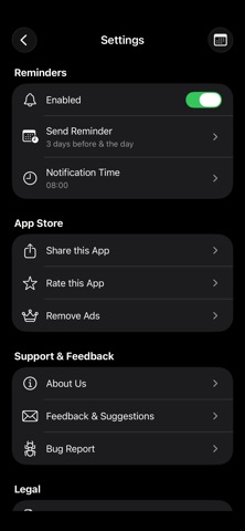 AgeMate – Age Calculator iPhone screenshot