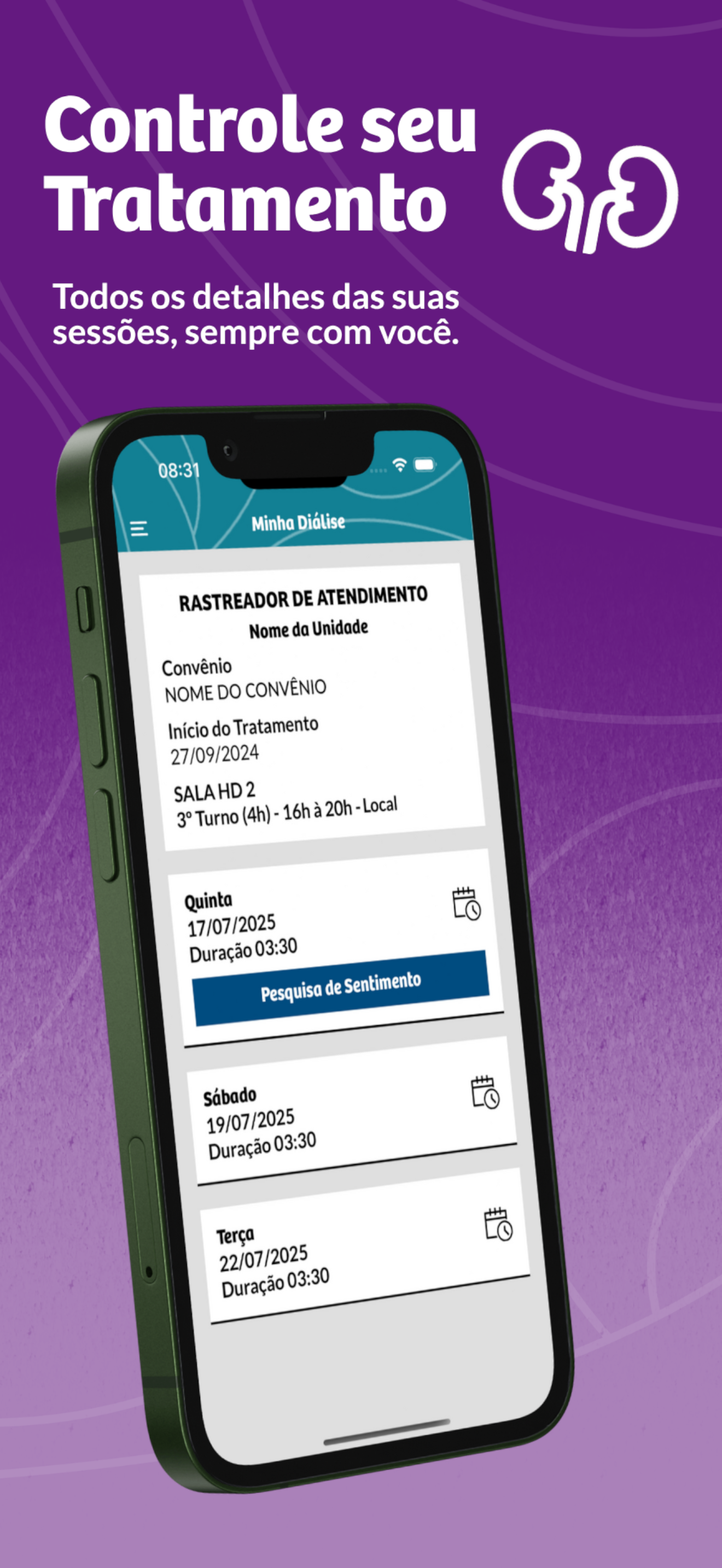 DaVita Pacientes screenshot 3