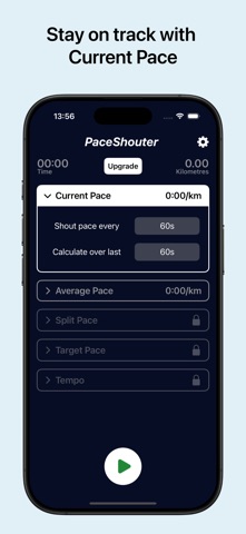 PaceShouter screenshot