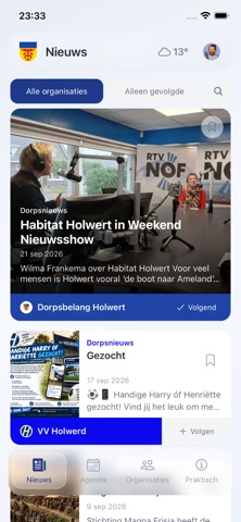 Dorpsapp Holwert iPhone screenshot 3