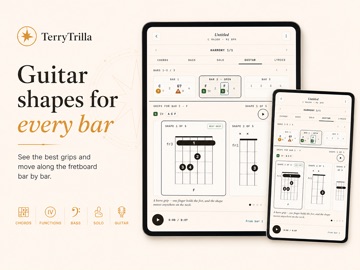 TerryTrilla: Chords & Melody iPad screenshot