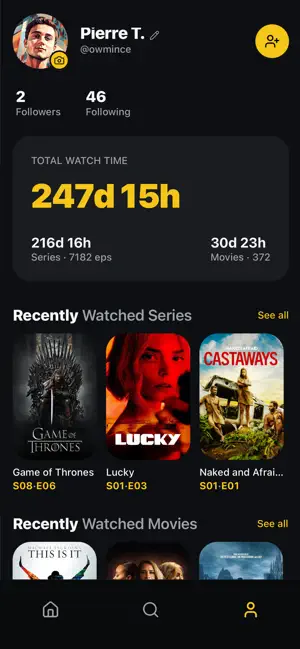 TV Time: Show & Movie Tracker screenshot 2