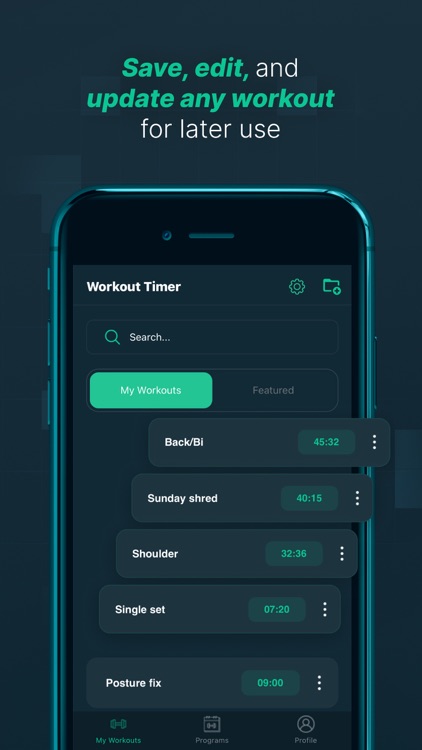Workout Timer: Intervals & TUT screenshot-5