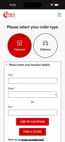 Creno's Pizza Screenshot 1 of 3