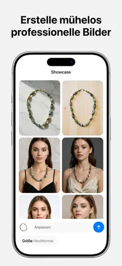 Screenshot von Pixelcut AI Photo Editor auf dem iPhone 1
