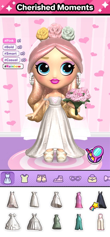 Go! Dolliz: Vestir Boneca 3D screenshot 2