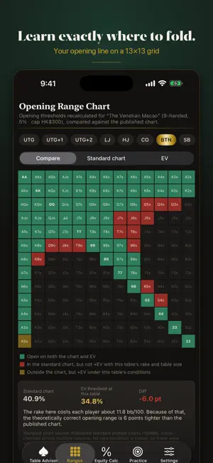 HoldemEdge Poker Strategy screenshot 3