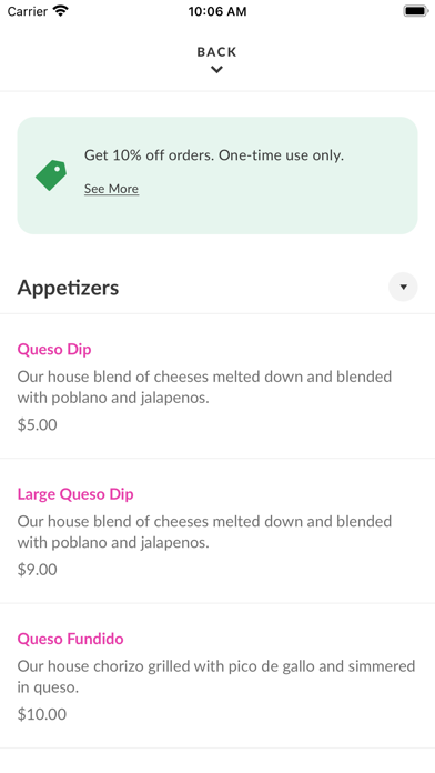 Screenshot 3 of Guadalajara Modern Mexican App