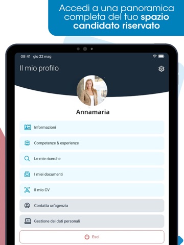 Samsic HR Italia iPad screenshot