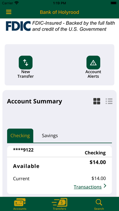 Bank of Holyrood Screenshot