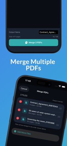 Mino - PDF Compressor & Merger Screenshot 3 of 6