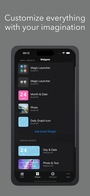 ‎Magic Launcher Pro Widgets Screenshot