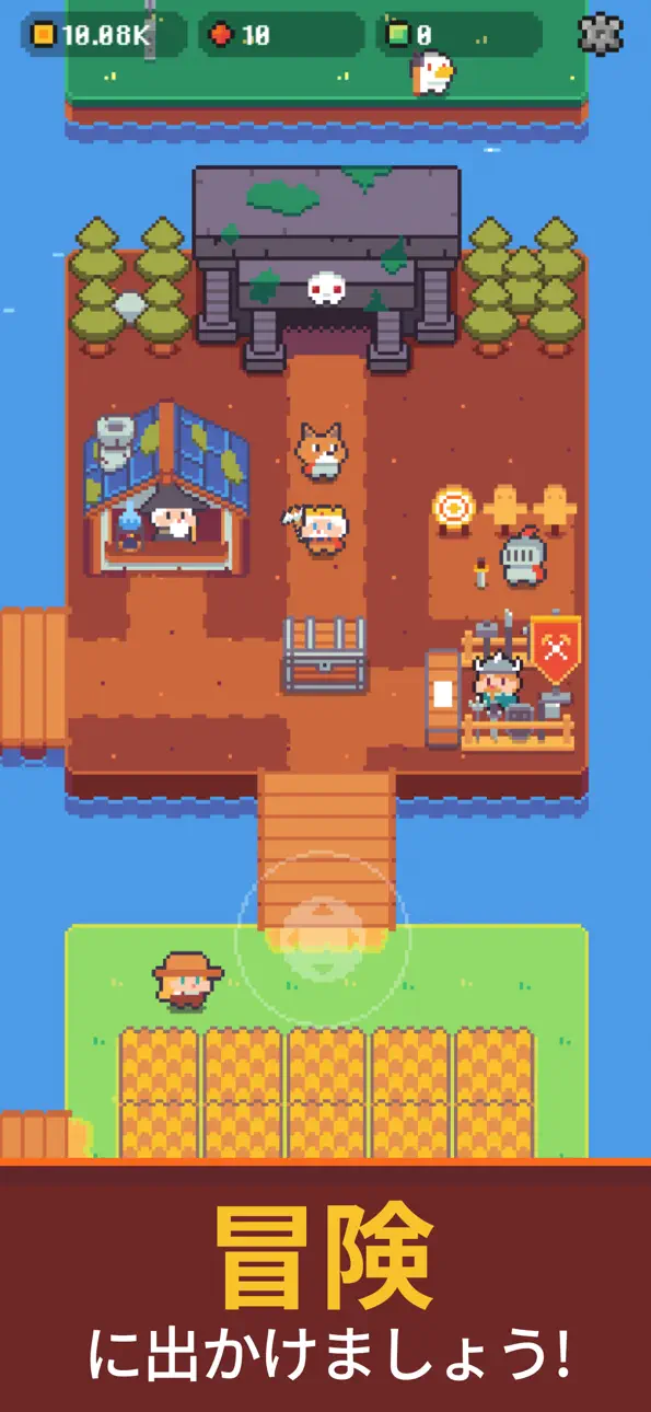 Pickaxe King Island iOS Mod IPA screenshot 4 - iOS game interface