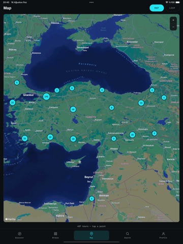 360° Virtual Tours Platform iPad screenshot