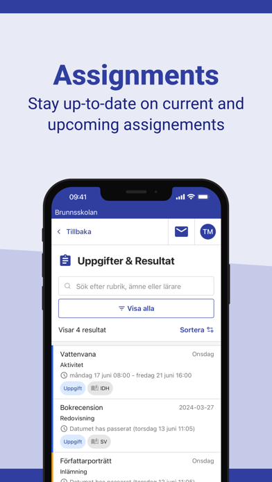 SchoolSoft Elev Screenshot