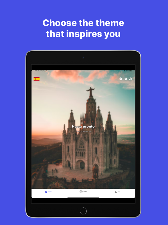 Mentis - AI Language Tutor iPad screenshot 2 - Education app